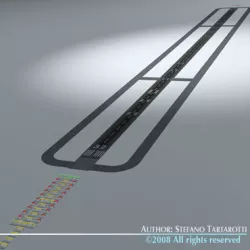 Runway 3D model