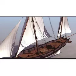 Sail Dock Ship San Juan Studio Max 3D model