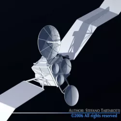 Satellite 3D model