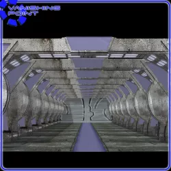 Sci-Fi Hallways for Poser 3D model