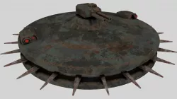 Science-fiction drone 3D model