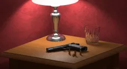 Shaded Lamp