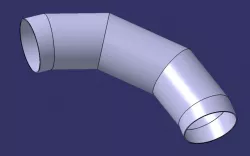 sheet metal elbow