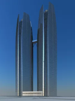 skyscraper 3D model