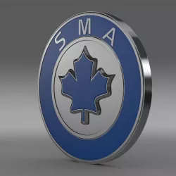 SMA Logo 3D model