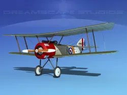 Sopwith Pup Fighter 3D model