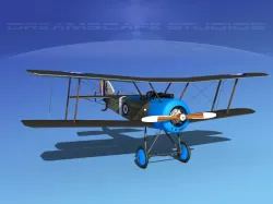 Sopwith Pup Fighter 3D model