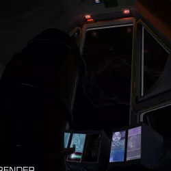 Space shuttle cockpit Low-poly  3D model