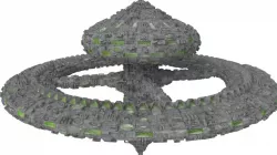 Space station 3D model