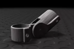 Speedrail end swivel fitting