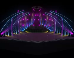 Stage 3D model