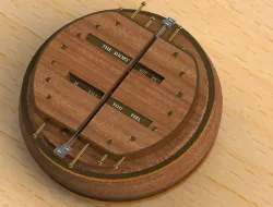 Steampunk Compass Puzzle Box Entry - stnbl