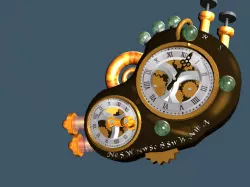 Steampunk Compass Puzzle