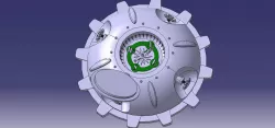 Steampunk Orb Compass Puzzle