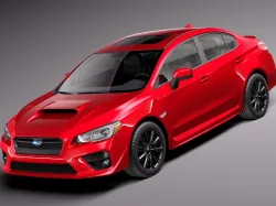Subaru Impreza WRX 2015 3D model