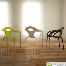 Supernatural Armchair by Lovegrove 3D model