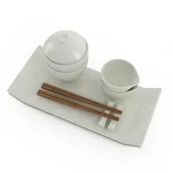 Sushi Tableware Set 3D model