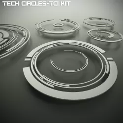 Tech circles-TC1 kit 3D model