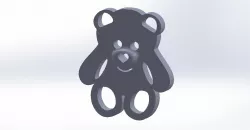 teddy bear 3D model