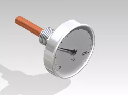 Temperature gauge 0°-120° - G½’’