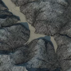 Terrain 3D model