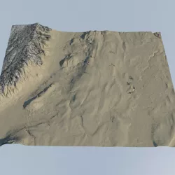Terrain 3D model