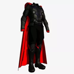 Thor Armor Toon 3D model