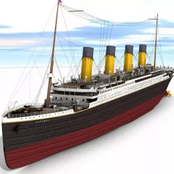 Titanic Studio Max 3D model