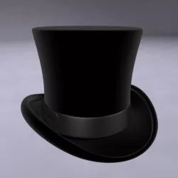 Top Hat 3D model