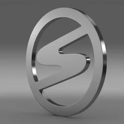 Trabant Logo 3D model