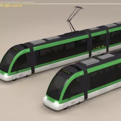 Tramway 3D model