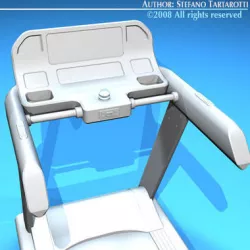 Treadmill 3D model