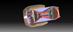 turbo fan engine