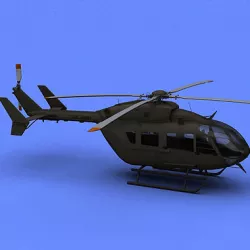 UH-72 Lakota  3D model