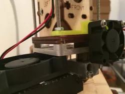 Ultimaker 1 hot end 30mm fan mount