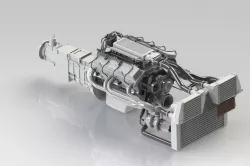 V8 GM 350 turbo