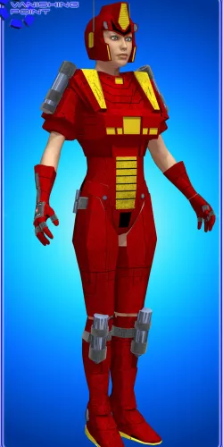 Vorager Armor V4 for Poser 3D model