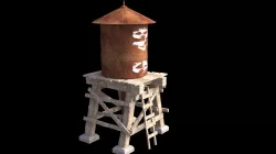 Water tank 3D model