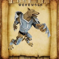 Werewolf for Poser 3D model