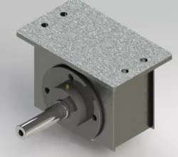 Wheel for gantry or crane.