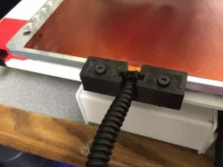 Wire Strain Relief for Printrbot Simple Metal Heat Bed Modification
