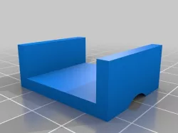 Yagi Antenna element mounting tab