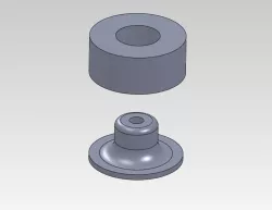 1 1/2" Dimple Die Set