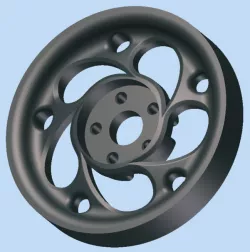 18 in. Wheel Center