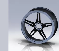19" 5spoke wheel 