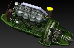 190? Ford Model T Engine