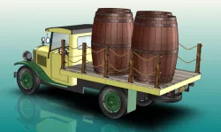 1920's Bootleggers Truck 