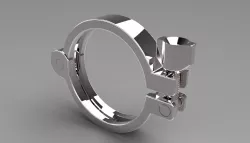 2.5" Sanitary fitting clamp