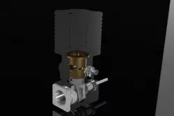 .21 Nitro RC Engine