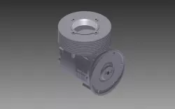 .22 CID One Cylinder 4 Stroke Gasoline Engine Base